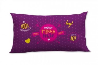 ALMOFADA ADORA MINHA MÃE 20X40 MILTIPOS