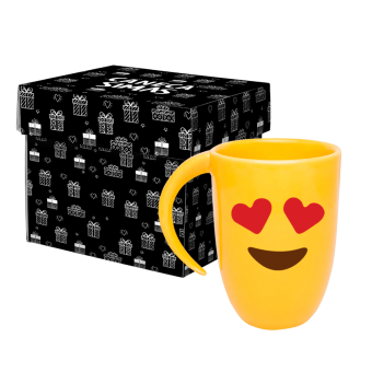 3380144 CANECA FALL AMARELA - EMOJI APAIXONADO