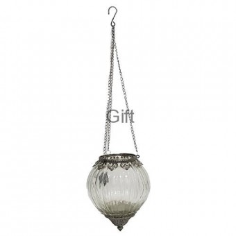 71596 CASTICAL LANTERNA VIDRO CLEAR 15X19CM
