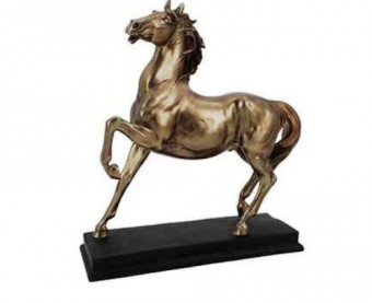 ESTATUETA CAVALO 28,7X10X30,8CM