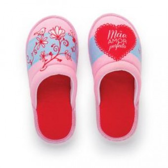 Pantufa mãe amor perfeito