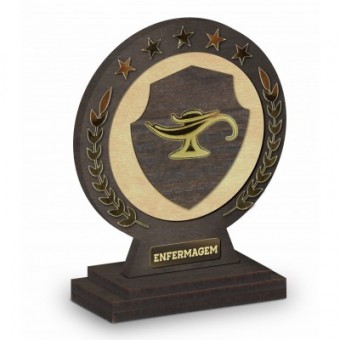 1055 TROFEU MINI - CAIXA CRAFT ENFERMAGEM
