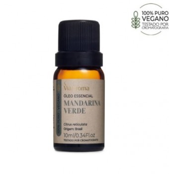 Oleo essencial 10ml mandarina verde - via aromas