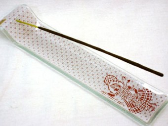 19-1033 Incensario Horizontal 5x23cm Indiano