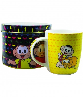 M03032-3 CANECA DE PORCELANA COM LATA