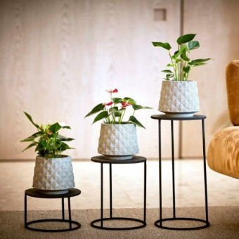 7090 VASO RECONCAVO 16 BRANCO MARMORE