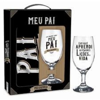 2803 CONJUNTO TACA + AVENTAL - MEU PAI MEU EXEMPLO