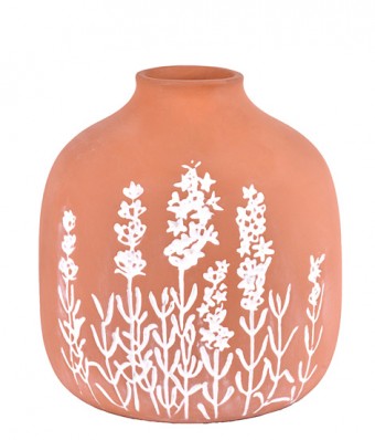 55912-186 VASO EM TERRACOTA TELHA
