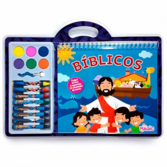 81227 KIT AQUARELA COM GIZ BIBLICO