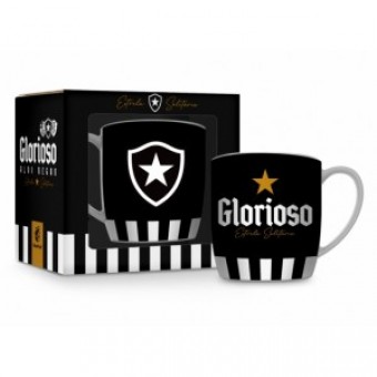 13232 CANECA PORCELANA URBAN 300ML TIMES - BOTAFOGO