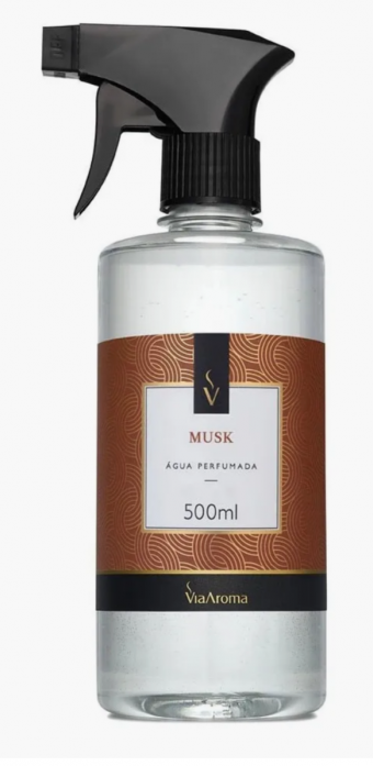 AGUA PERF. VIA AROMA 500ML CLASSICA MUSK