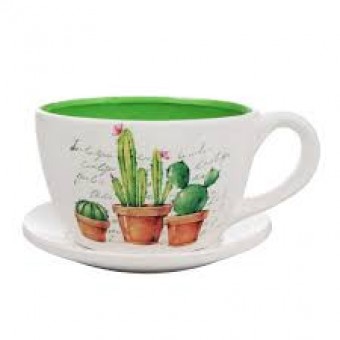 P445-782228 CACHEPOT DECORATIVO CERAMICA