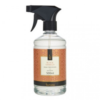 Agua perfumada  500ml classica black vanilla bact/antim- via aromas