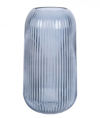 52727-001 VASO DE VIDRO AZUL