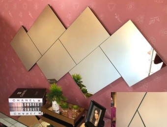 PAINEL 16 QUADRO ESPELHO. 80X160 PP