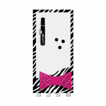 BR01.1678.LIS PLACA DE LEMBRETES BIJOUX DEU ZEBRA