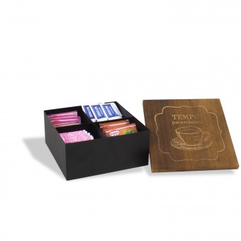 PTPI03.3384.LIS SUPORTE DE ACO P/CHA RELAXAR PRETA