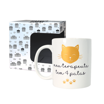 14157 CANECA PET - TERAPEUTA GATO