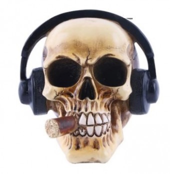 MD16B6116 CAVEIRA 13CM RESINA