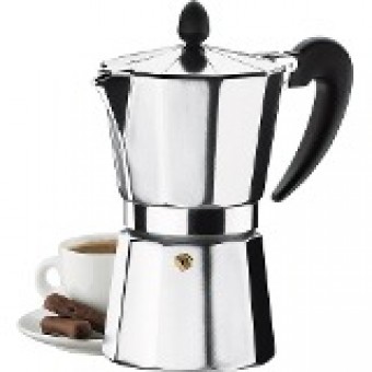 CZE08006 CAFETEIRA ITALIANA 9XICARAS ALUMINIO