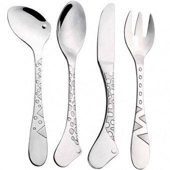 BBY0311 CJ TALHERES DE INOX INFANTIL 04 PCS