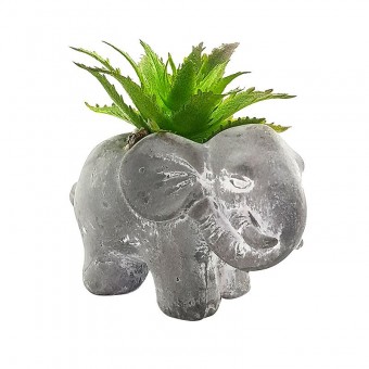 HD01724 ENFEITE DECORACAO CERAMICA ELEFANTE