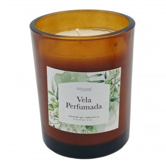DAM247 VELA PERFUMADA 8X10CM SUPORTE VDR