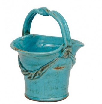 TQ001 POTE DE CERAMICA C/ALCA 35.5*29*44 CM