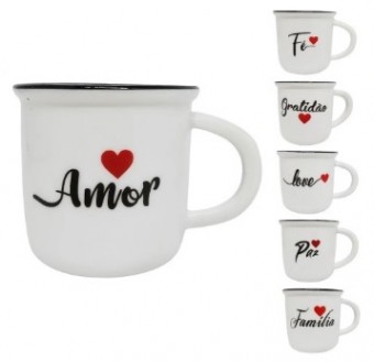Hd53206 caneca 9cm porcelana sort