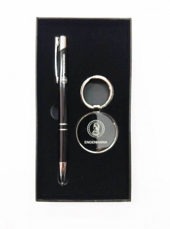 PB-2001 KIT CANETA/CHAVEIRO ENGENHARIA