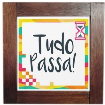 3094AP-022 QUADRO AZULEJO PASSA 20CMX20CM