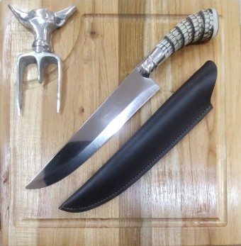 53 FACA AL 9 POL CABO RESINA R